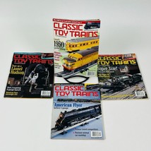 Vintage Classic Toy Train Magazines Lot of 4 March, May, July &amp; Sept. 2000 - $18.99