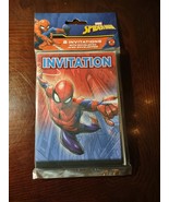 Marvel Spider-Man 8 Invitations - $237.66 MXN