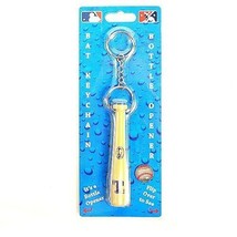 MLB Texas Rangers Baseball Official Licensed Keyring Bat Keychain Bottle Opener - £8.81 GBP