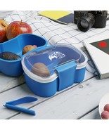 Two-Tier Bento Box: Enjoy Healthy Meals Anytime, Anywhere - £20.34 GBP