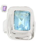 Very Beautiful Alexandrite Ring Size 6 US or M, 925 Silver, Handmade - €24,15 EUR