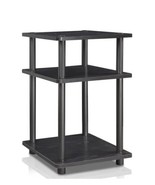 Furinno Turn-N-Tube Multipurpose End Table/Side Table/Nightstand Blackwo... - $15.99