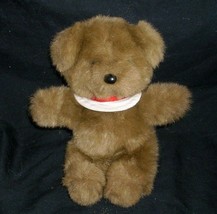 8&quot; VINTAGE 1982 BITSY NORTH AMERICAN BROWN TEDDY BEAR STUFFED ANIMAL PLU... - $23.75