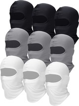 Satinior 9 Pcs. Men&#39;S Full Face Shiesty Helmet Mask Ski Mask Balaclava Winter - £35.93 GBP