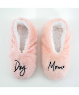 Pretty fun bedroom womens slippers socks size  10 to 11 footsies Dog Mom... - $14.99