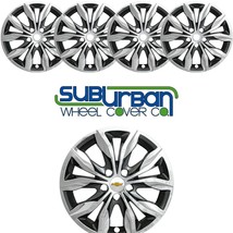 2019-2025 Chevrolet Malibu Lt 17&quot; Chrome / Gray Wheel Skins IMP-440CC New SET/4 - £76.39 GBP