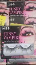 KISS Halloween Limited Edition Funky Vampire False Eyelashes 3 Pairs 91087 - $12.76