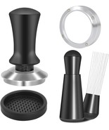 51Mm Espresso Accessories Kit, Spring Loaded Calibrated Tamper, Wdt Tool... - $44.99