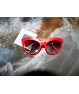 Janie and Jack Resort Cat Eye Red Sunglasses Size 0-2 Years Little Girl&#39;... - $14.97 CAD