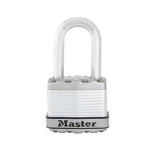 Heavy Duty Outdoor Padlock with Key, 2-1/2 in. Wide, 2-1/2 in. Shackle b... - $25.73