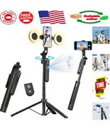 360° Motion Sensor Tripod with Ring Lights for iPhone - Ultimate Vloggin... - $103.12 CAD