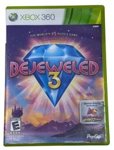 Bejeweled 3 Xbox 360 Game With Case &amp; Manual - $14.84