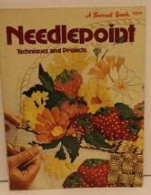 Needlepoint Techniques &amp; Projects Illustrated Sunset Books Vintage 1978 Craft - £6.30 GBP