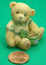Enesco Figurine Cherished Teddies Miniature &quot;Good Luck Boy&quot; 1998 - $7.99