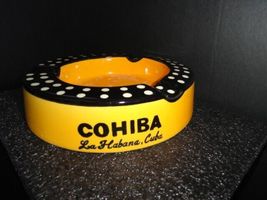 Large Cigar Ashtray Handmade Ceramic 8" diameter by 2" H image 3