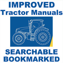 New Holland TS100A TS110A TS115A TS125A TS135A TSA Tractor Repair Service Manual - £15.69 GBP