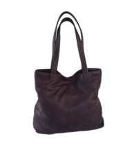 Brown Suede Leather Bag, Classic Tote Bag, Stylish Fashion Purse, Yosy  - £101.62 GBP