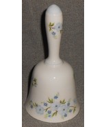 Crown Staffordshire ROCK GARDEN PATTERN Bone China BELL Made in England - $19.79