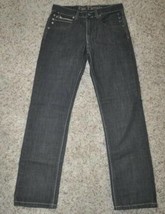Girls Jeans Epic Threads Dark Blue Straight Leg Zipper Pockets Denim-siz... - $17.82