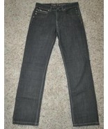Girls Jeans Epic Threads Dark Blue Straight Leg Zipper Pockets Denim-siz... - £14.07 GBP