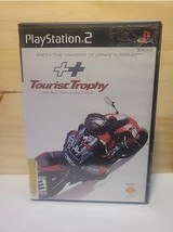 Tourist Trophy PS2 CIB Play Station 2 Complete Video Game With Manual Works - £10.39 GBP