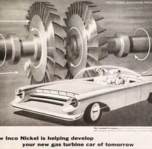 1958 Inco Nickel Windmill Gas Power Turbine Advertisement Automobilia DW... - $29.99