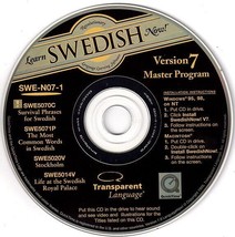 Learn Swedish Now! CD-ROM For Win/Mac - New Cd In Sleeve - £3.98 GBP