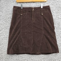 BUM Equipment Mini Skirt Womens 10 Brown Stretch Goblincore Nature Earth... - $23.71