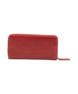 new Frye Melissa Zip Leather Wallet in Red/NWFREESHIP - €101,31 EUR