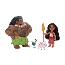 Disney Moana 2-Piece Doll Set Moana & Maui 6-Inch with Pua & Hei Hei - $36.47 CAD