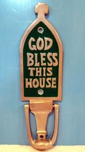 God Bless This House Door Knocker NOS 8 Inches High See Pictures - £10.78 GBP