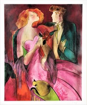 &quot;Robe du Soir&quot; by Linda Le Kinff Signed by Artist Seriolithograph - £225.75 GBP