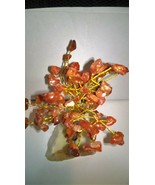 Carnelian Crystal Chip Gem Tree - £13.39 GBP