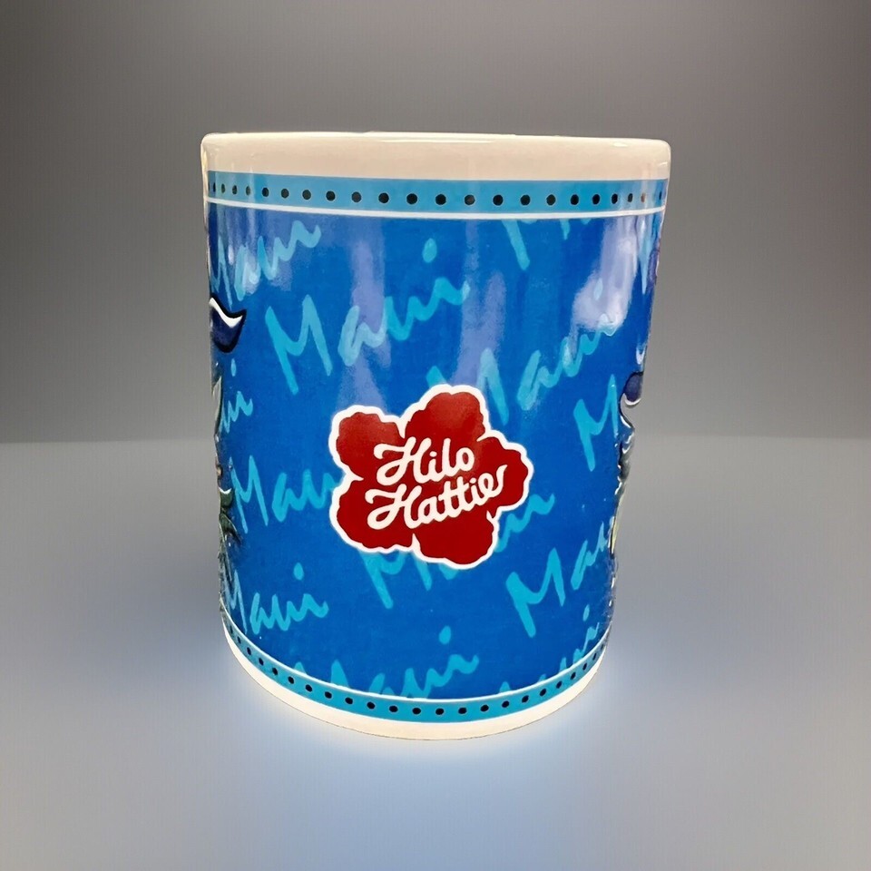 Gorgeous Hilo Hattie Hawaii Mug 2002 Whale Mug Cup Island Heritage Store Item image 2