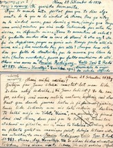 1937 Minas Uruguay Postcards Bilingual Latvia Miner immigrants south America - £25.88 GBP
