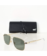 Brand New Authentic Mont Blanc Sunglasses MB 0278 002 56mm Frame - $5,420.72 MXN