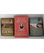 Lot of 3 by Sylvia Browne books Mother God Father God Insight Hardcover - $19.42