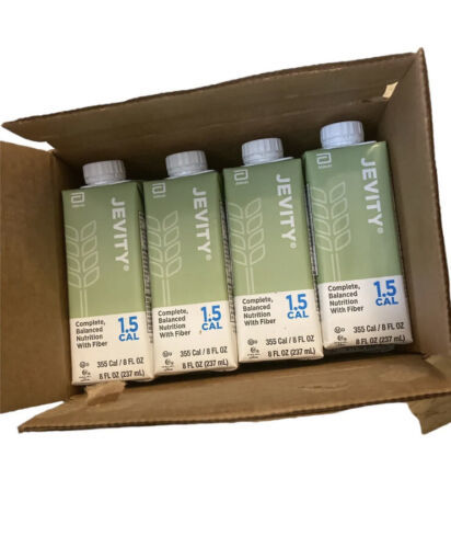 2 boxes of 24 Jevity 1.5 Cal High Protein Nutrition Drink with Fiber, 8 Fl Oz - $98.99
