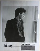 LYLE LOVETT vintage 8x10 Anjoli Productions publicity photo - $14.84