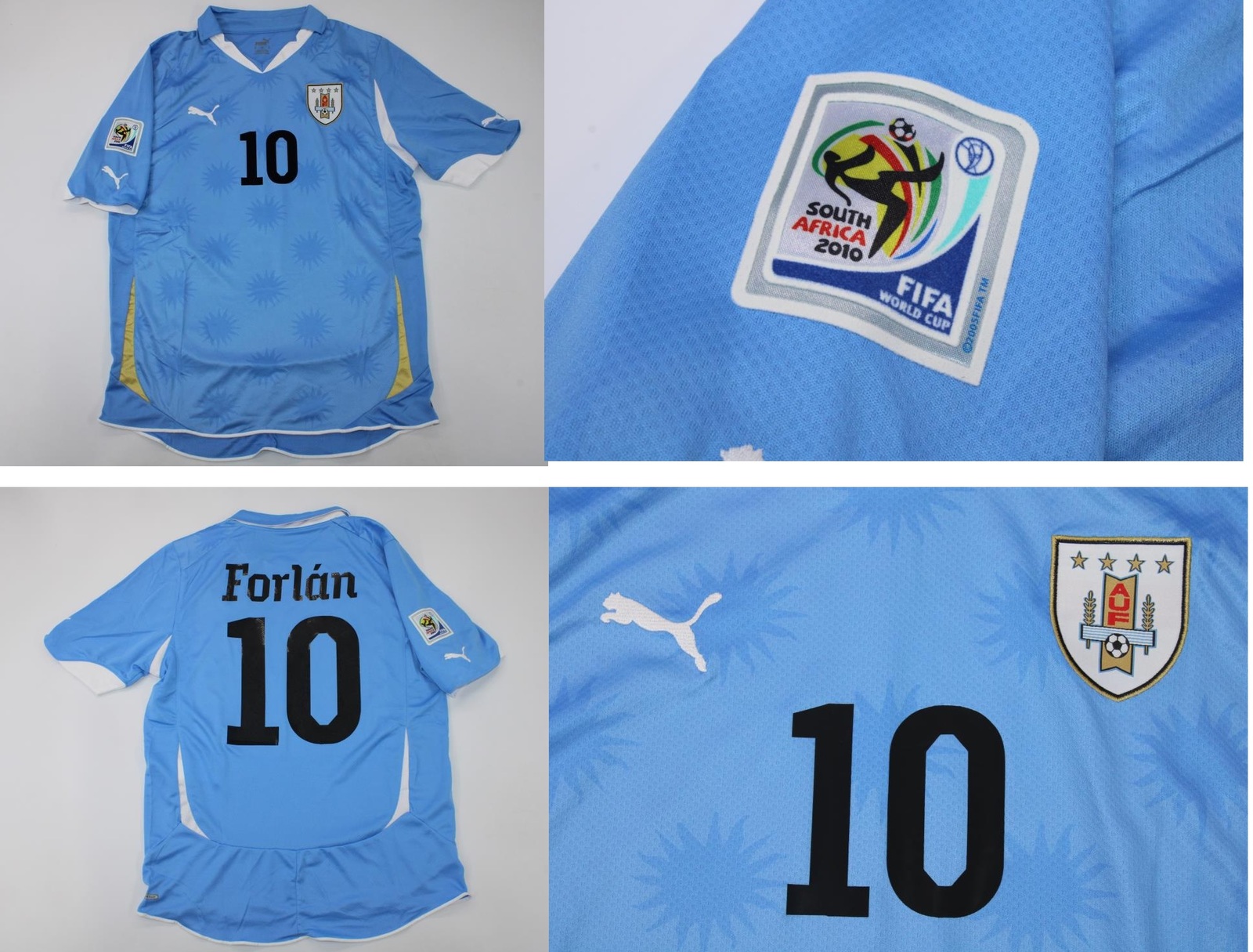 uruguay jersey 2010 shirt forlan world cup chamarra playera
