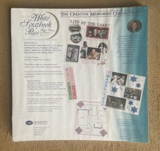 NEW Creative Memories White Scrapbook Pages 12x12  RCM-12s  15 Sheets - £14.94 GBP