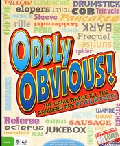 ODDLY OBVIOUS! THE PARTY GAME - $16.00