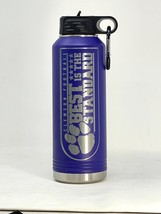 Clemson Best Purple 40oz Double Wall Insulated Stainless Steel Sport Bot... - £35.19 GBP