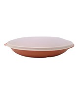 Tupperware Vintage Mauve Pink Covered Divided Dish 2604A-2 &amp; 2605A Micro... - $191.96 MXN