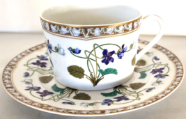 Haviland Limoges Imperatrice Eugenie Bread &amp; Butter Plate and Cup Vintage - £40.96 GBP