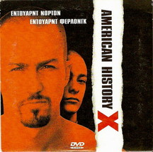 American History X Edward Norton Edward Furlong Fairuza Balk R2 Dvd - £7.83 GBP