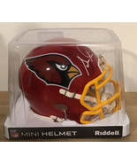 Simeon Rice Signed Alt Flash Cardinals   Mini Riddell Helmet Beckett Hol... - $171.49