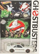 White &#39;84 Ford Mustang SVO Custom Hot Wheels Ghostbusters Series w/RR - £74.38 GBP