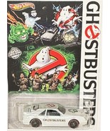 White &#39;84 Ford Mustang SVO Custom Hot Wheels Ghostbusters Series w/RR - $91.41