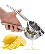 Lemon Squeezer Stainless Steel 304 Citrus Squeezer With Solid Handle Hea... - £36.44 GBP